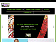 Tablet Screenshot of diferentefashion.com